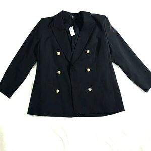 Express Tailored Black Blazer – Workwear / Office Chic – Size Large